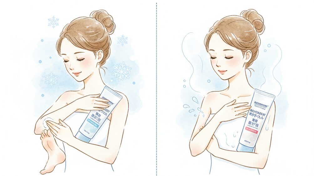 メンタームとメンソレータム ボディケアにおすすめはどっち?