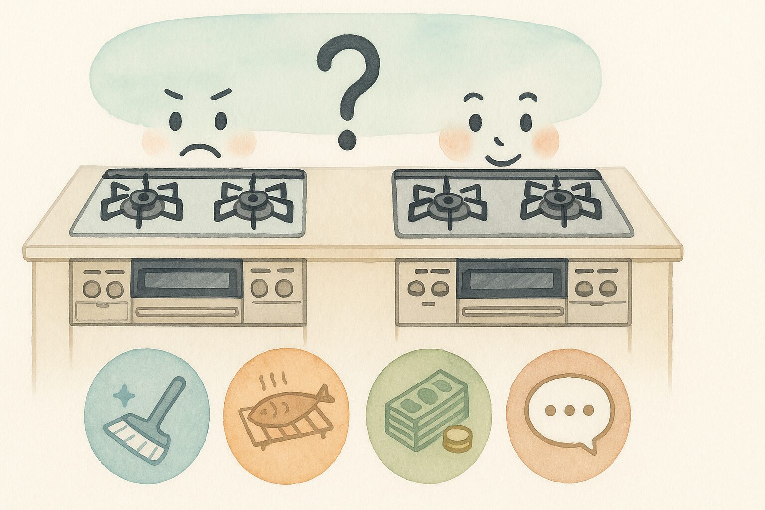 ノーリツとリンナイはどっちがいい?ガスコンロ比較