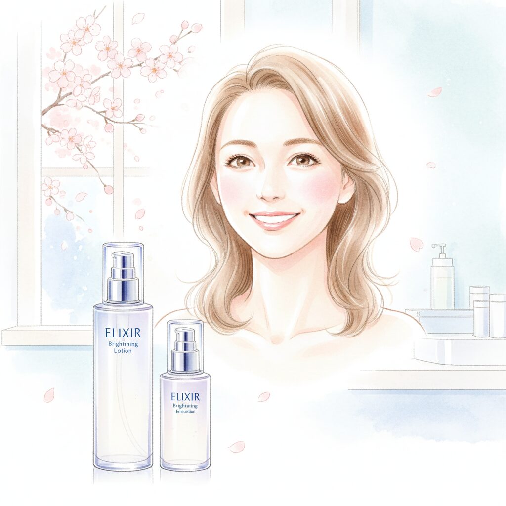 エリクシール 50代のシミ悩みと美白