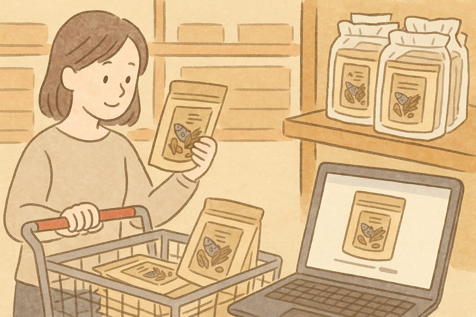 コストコの万能だしの売り場はどこ